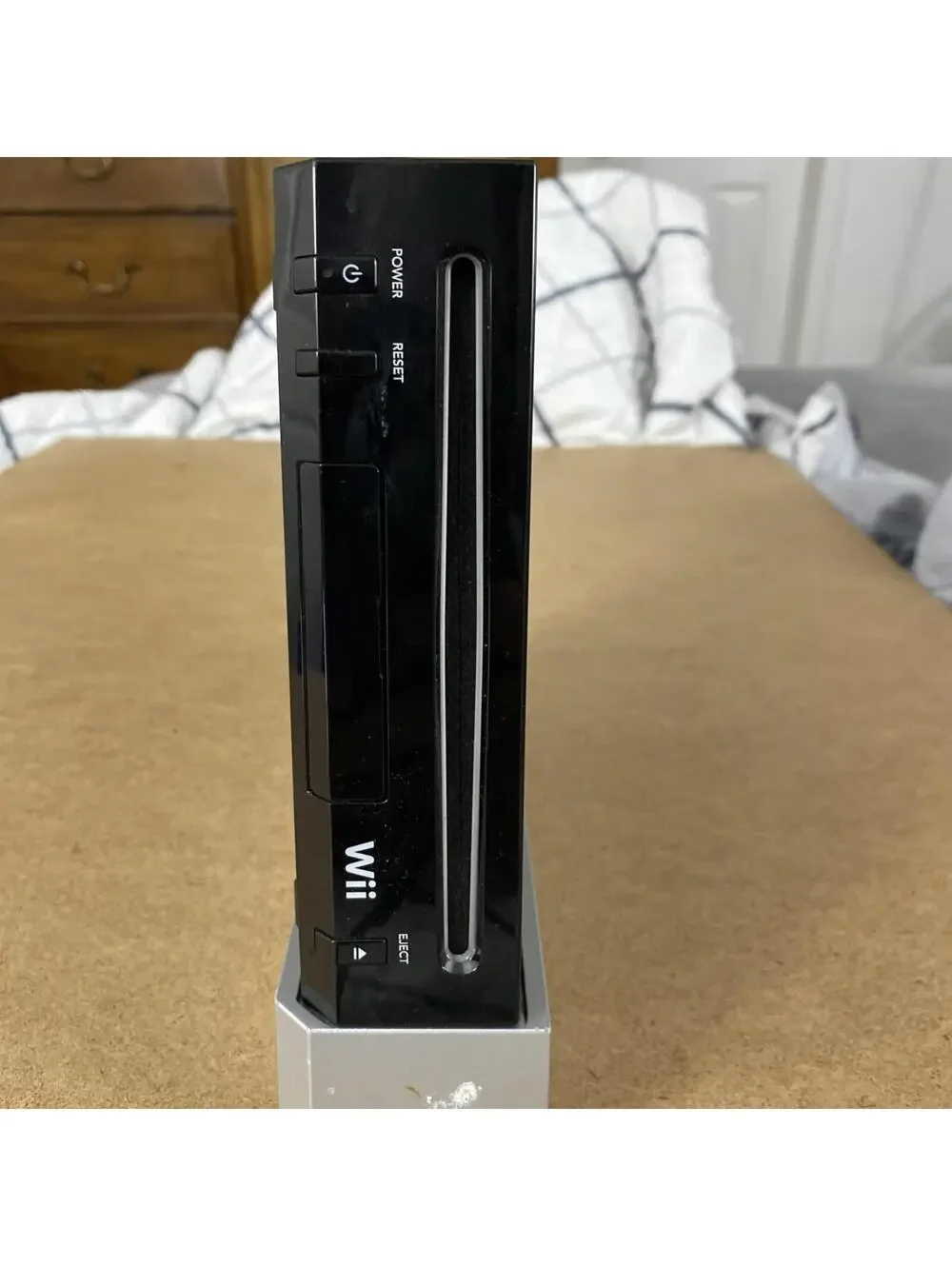 Black Nintendo Wii Bundle Tested And Working 2 Controllers
